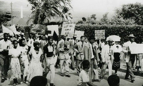 Labour Day March, 1955