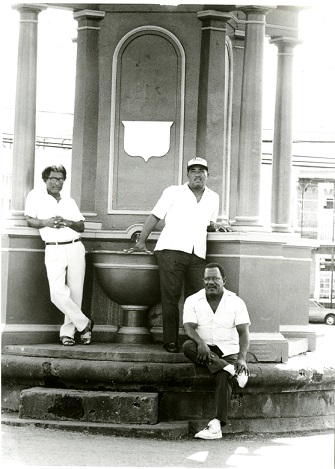 Taxi Men at the Memorial - 1980